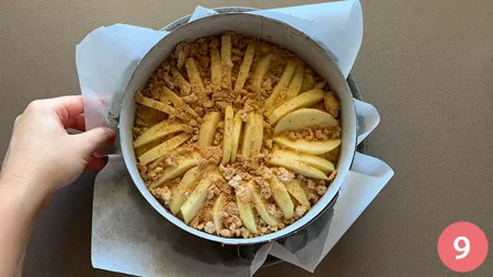 Torta di mele e amaretti - p9