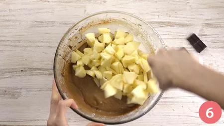 Torta di mele e cioccolato - Passaggio 6