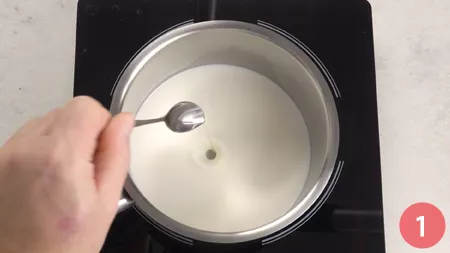 Torta di mele e crema - Passaggio 1