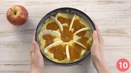 Torta di mele e marmellata - Passaggio 10