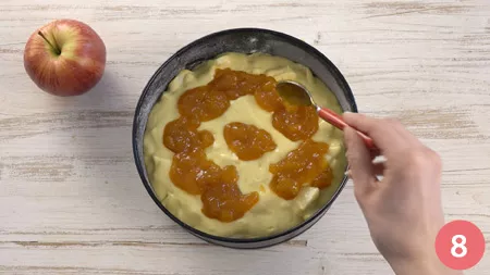 Torta di mele e marmellata - Passaggio 8