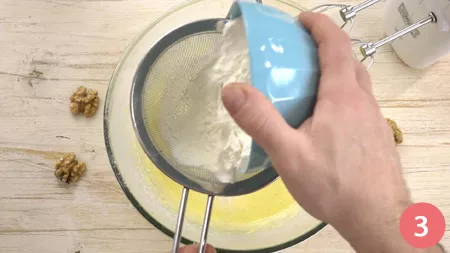 Torta di mele e noci - Passo 3