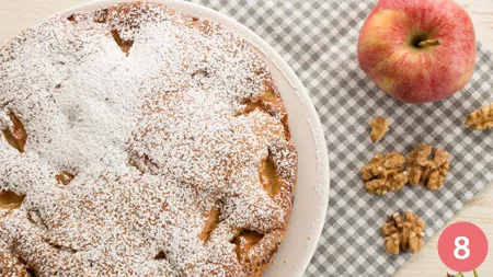 Torta di mele e noci - Passo 8