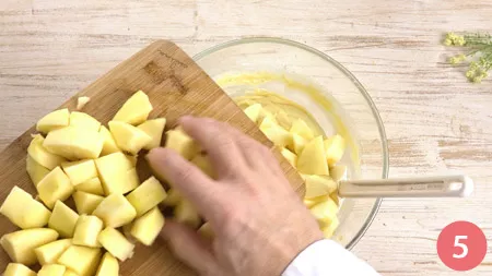 Torta di mele e yogurt - Passaggio 5