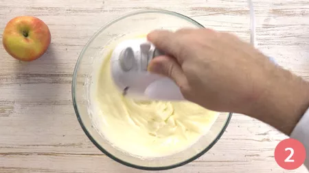 Torta di mele e zucca - Passaggio 2