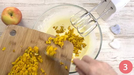 Torta di mele e zucca - Passaggio 3