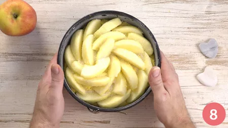 Torta di mele e zucca - Passaggio 8