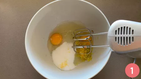 Torta di mele senza glutine - Passaggio 1