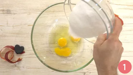 Torta di mele e yogurt - Passo 1