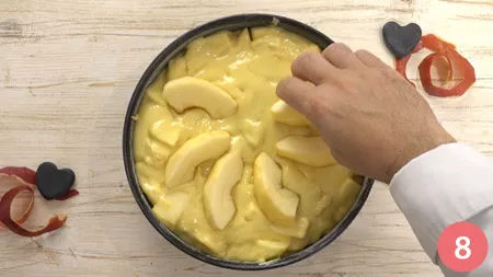 Torta di mele e yogurt - Passo 8