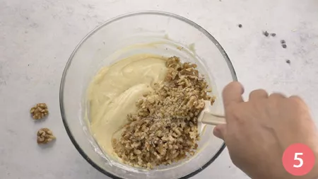 Torta di noci e cioccolato - Passaggio 5