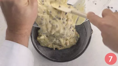 Torta di noci e cioccolato - Passaggio 7