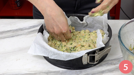 Torta di pane e zucchine - P5