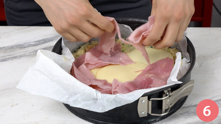 Torta di pane e zucchine - P6