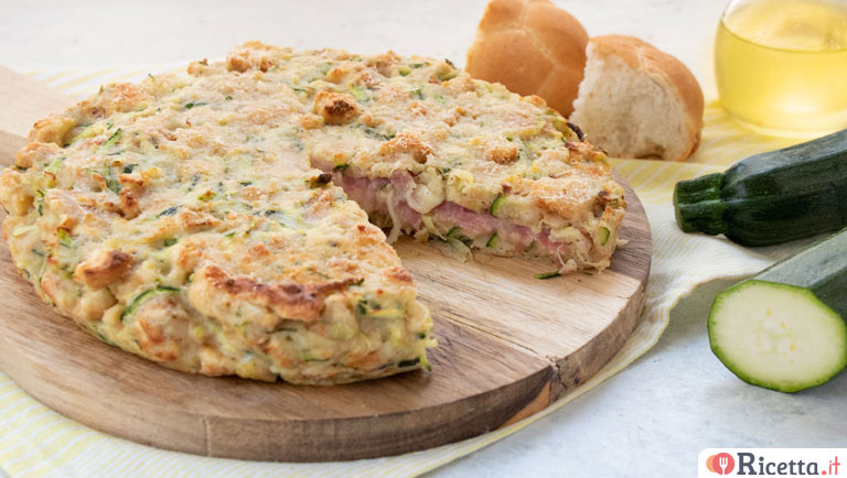 Torta di pane e zucchine, un piatto salvacena, svuotafrigo e antispreco