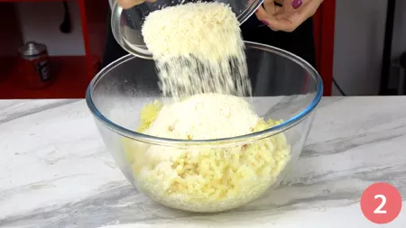 Torta salata di patate e spinaci - P2