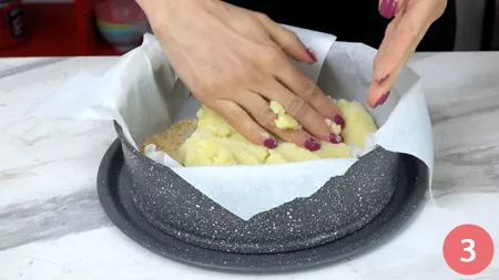 Torta salata di patate e spinaci - P3