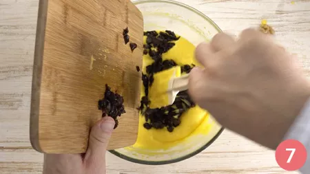 Torta di prugne secche e noci - Passaggio 7