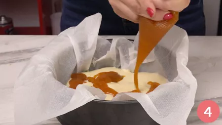 Torta di ricotta senza farina - P4