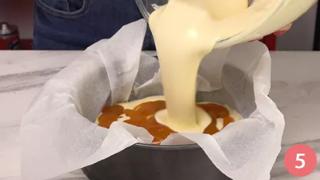 Torta di ricotta senza farina - P5