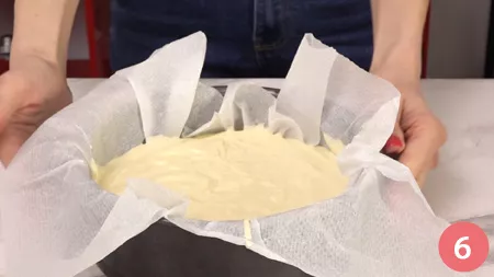 Torta di ricotta senza farina - P6