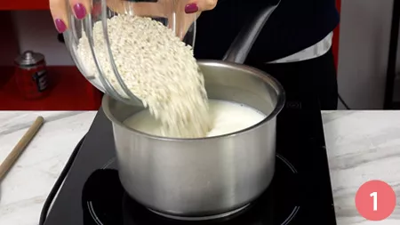 Torta di riso al cioccolato - P1