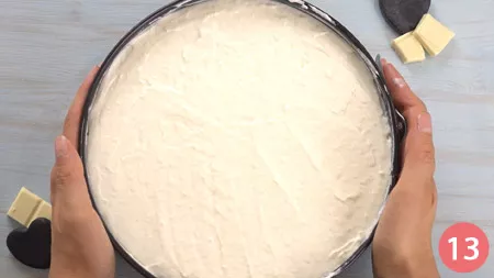 Passaggio 13 - Torta di riso soffiato e cioccolato bianco