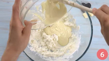 Passaggio 6 - Torta di riso soffiato e cioccolato bianco
