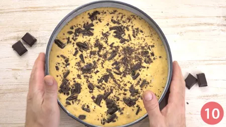 Torta di zucca e gocce di cioccolato - Passaggio 10