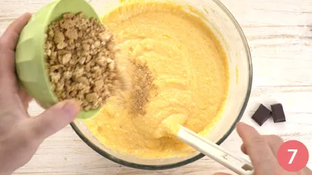 Torta di zucca e gocce di cioccolato - Passaggio 7