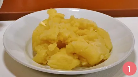 Torta dolce di patate - Passaggio 1