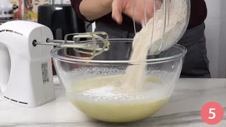 Torta con farina di avena - P5