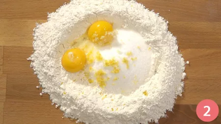 Torta Frangipane - Passo 2