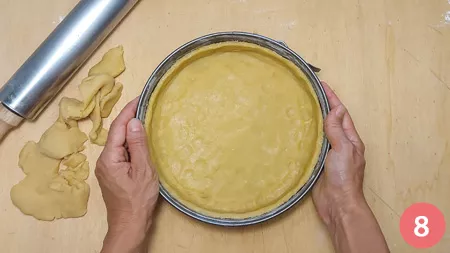 Torta frangipane alla ricotta e fichi - p8