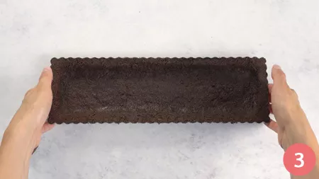 Torta fredda al cioccolato - Passaggio 3