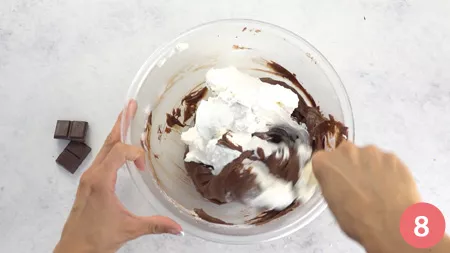 Torta fredda al cioccolato - Passaggio 8