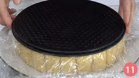 Torta fredda al pistacchio - P11