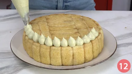 Torta fredda al pistacchio - P12