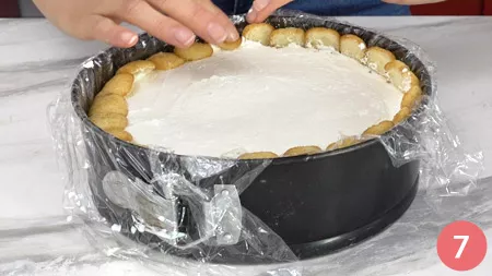 Torta fredda al pistacchio - P7