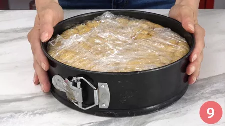 Torta fredda al pistacchio - P9