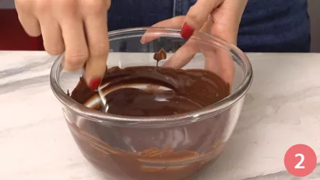 Torta fredda mele e cioccolato - P2