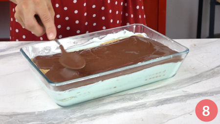 Torta fredda menta e cioccolato - P8