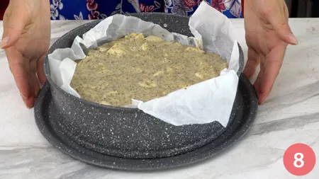 Torta di grano saraceno e mele - P8