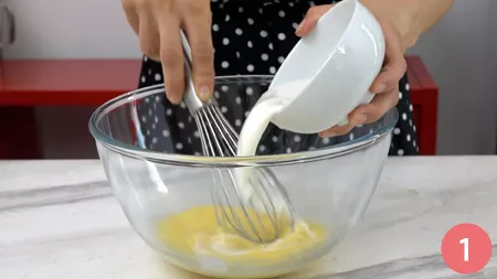 Torta invisibile alle zucchine - P1