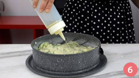 Torta invisibile alle zucchine - P6