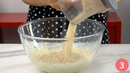 Torta di mandorle senza glutine - P3
