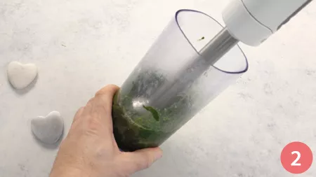 Torta marmorizzata agli spinaci - Passaggio 2