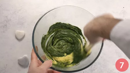 Torta marmorizzata agli spinaci - Passaggio 7