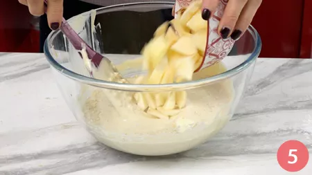 Torta di mele senza zucchero - P5