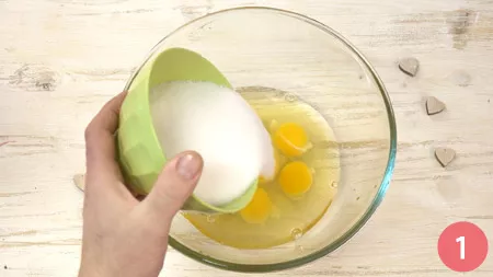 Torta mimosa al cioccolato - Passo 1